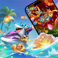 Mobile Game Designer Online Fishing Game App Development Customized Game Software Distributor Unlimited Credits