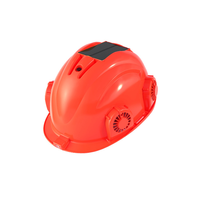 Casque de sécurité d'été à turbine ABS léger à six ventilateurs Bandeau réglable à haute résistance aux chocs Conception de type V Refroidissement ventilé