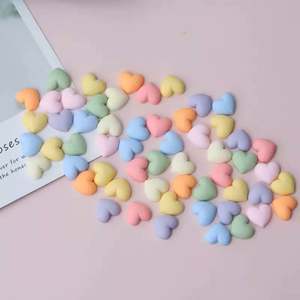 Ponko 14-Piece Macaron Color Fridge Magnet Set Strong Interior Magnet Resin 4 Types 7 Colors Includes Heart <b>Whiteboard</b> Memo - Product Image 6