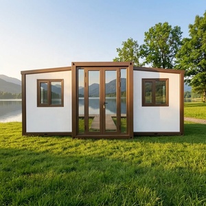 Kit de maisonnette préfabriquée moderne en acier de 40 pieds avec 2 chambres, type « Granny Flat », pour bureau ou habitation, idéal pour l'Australie - Product Image 1