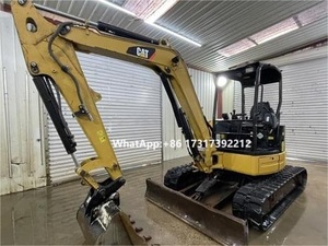 Mini-excavatrice sur chenilles hydraulique d'occasion CAT305E2 avec pouce hydraulique 305E CR à vendre - Product Image 2