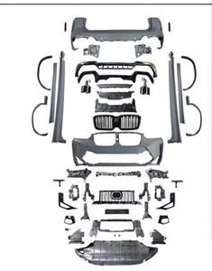 Kit carrosserie pour BMW X3 G01 2022-en, mise à niveau F97 X3m Lci, kit carrosserie pour BMW X3 G01 2022-en, mise à niveau F97 X3m Lci - Product Image 5