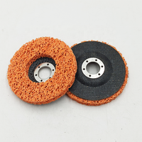 Disque de ponçage orange haute performance avec abrasif céramique pour une élimination rapide des matériaux