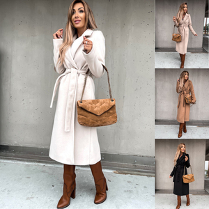 Nuevos Abrigos de Moda Hechos a Medida para Mujer Otoño/Invierno: Abrigos Clásicos de Lujo de Talla Grande y Gabardinas - Product Image 1