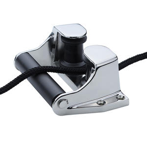 316 Stainless Steel Double Wheel Guide <b>Heavy</b> <b>Duty</b> Universal Guide Anchor with Cable Hole Rope Pile <b>Bracket</b> for Yacht Accessories - Product Image 1
