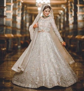 -ใหม่-ล่าสุด-อินเดีย/ปากีสถานสวย-KotiกับLehenga-ชุดประดับในคริสตัลลูกปัดแก้วหินทำงานสำหรับงานแต่งงาน = 2020. - Product Image 1