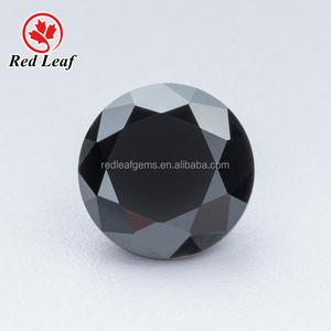 Redleaf takı kübik zirkonya çeşitli renk yuvarlak şekil gevşek taş CZ taşlar - Product Image 4
