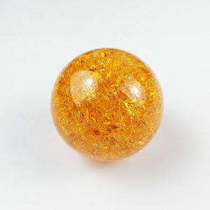 Atacado Bola de Cristal Colorido de Crack 80mm K9/K9 Rosa Vermelha Sólida Bola De Cristal Verde/Azul De Vidro Roxo esfera Bola de Cristal - Product Image 5