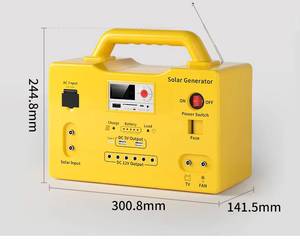 ชุดไฟส่องสว่างแบบออฟกริด 360wh พร้อมแผงโซลาร์เซลล์แบบโมโนคริสตัลไลน์ 6 หลอด ระบบพลังงานบ้านแบบลิเธียมไอออน - Product Image 6