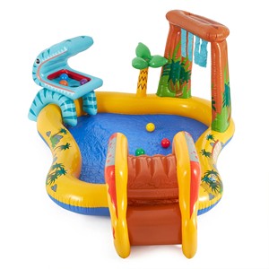Centro de Juegos Inflable con Forma de Dinosaurio, Parque Acuático para Niños, Piscina Inflable para Niños Pequeños, Diversión de Verano - Product Image 5