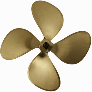 Cát Đúc CNC Gia Công 17 Inch 4 Lưỡi NiBral Bronze Inboard Thuyền Marine Propeller - Product Image 1