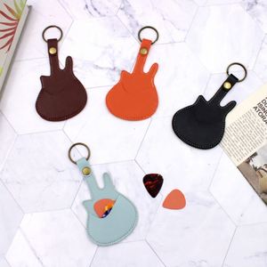 Elegante Estuche para Púas de Guitarra, Bolsa de Almacenamiento de Púas Resistente para Amantes de la Música, Cartera Portátil para Púas con Cadena y Logotipo Personalizado - Product Image 1