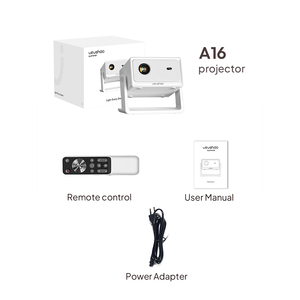 Byintek A16 Thông Minh Wifi 1080P HD Home Lật Rạp Hát Tại Nhà Máy Chiếu <span class=keywords><strong>LCD</strong></span> Ledhome Trò Chơi Video Android 12 Đứng Giá Thấp Mini 4K Máy Chiếu - Product Image 6