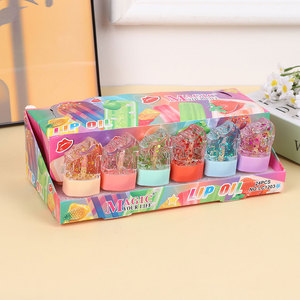 ลิปกลอสแฟชั่นน่ารักลายการ์ตูน ไอศกรีม บำรุงริมฝีปาก ฉ่ำวาว อวบอิ่ม ติดทนนาน สีธรรมชาติ เปลี่ยนสีได้  วีแกน - Product Image 2