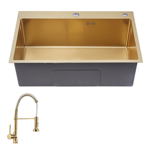 <span class=keywords><strong>อ่าง</strong></span><span class=keywords><strong>ล้าง</strong></span><span class=keywords><strong>จาน</strong></span>ครัวแบบช่องเดียวขนาดใหญ่ ทำด้วยมือ ผิวขัดเงา สแตนเลสหนา แบบสองช่อง สำหรับ<span class=keywords><strong>ล้าง</strong></span><span class=keywords><strong>จาน</strong></span>และผัก มีรูสองรู - Product Image 2