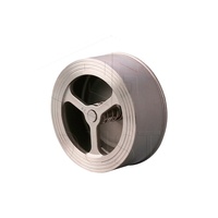 Clapet anti-retour à plaque unique WCB/Acier inoxydable à longue patte GB pour eau, vapeur, huile, acide nitrique, acide acétique