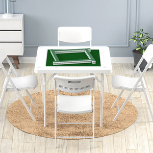 Table de Mahjong Pliante Simple, Table Domestique Moderne, Machine à Mahjong Manuelle Multifonctionnelle en Plastique, Écologique Xin - Product Image 2