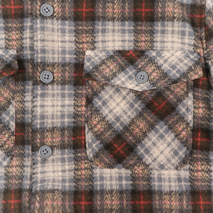 OEM ODM personalizzato elegante e confortevole autunno in <span class=keywords><strong>pile</strong></span> polare a <span class=keywords><strong>quadri</strong></span> da <span class=keywords><strong>uomo</strong></span> a <span class=keywords><strong>quadri</strong></span> manica lunga camicie di flanella per gli uomini - Product Image 3