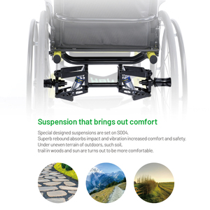 Sillas de Ruedas Deportivas de Fibra de Carbono de Estructura Ligera de una Sola Pieza, Nuevas de <span class=keywords><strong>China</strong></span> 2026 - Product Image 3