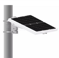 Support de panneau solaire Kit de montage sur poteau Support de montage mural à bras unique pour caméra Système de surveillance CCTV pour caméra d'alimentation solaire