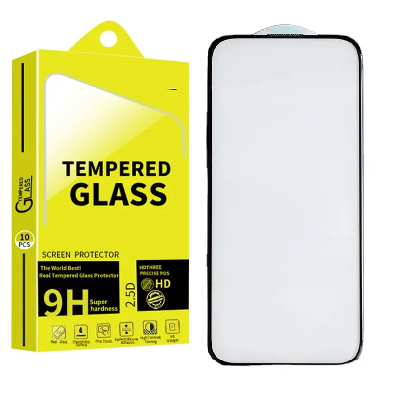 गर्म थोक 9 एच कठोरता 3 डी उच्च स्पष्ट टेम्पर्ड ग्लास स्क्रीन रक्षक के लिए iPhone 15 प्रो मैक्स