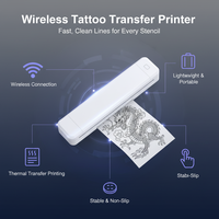 Marklife X8 A4 Printer Termal Portabel Mini Tanpa Tinta untuk Ponsel, Ukuran Kertas Maksimal 210mm, Nirkabel, 1500mAh, 203Dpi