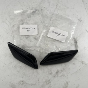 Cubiertas de Boquillas de Lavado de Faros Delanteros para Nissan Patrol Serie Y62, 28658-3ZD1A 28659-3ZD1A, Moldura de Parachoques Delantero de Plástico - Product Image 1