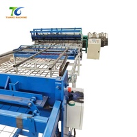 Machine à souder en treillis métallique 3 - 6 mm Fabricant de treillis métallique soudé par rouleau CNC automatique Machine de fabrication de filets en treillis métallique