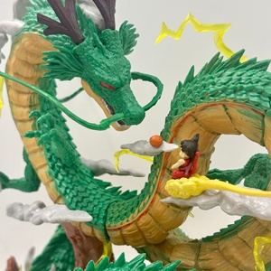 Figura de PVC de la Segunda Generación de Dragon Ball, Pequeño Shenron y Pequeño Goku, Dragón de los Deseos, Figura de <span class=keywords><strong>Anime</strong></span>, Regalo de Maternidad - Product Image 4