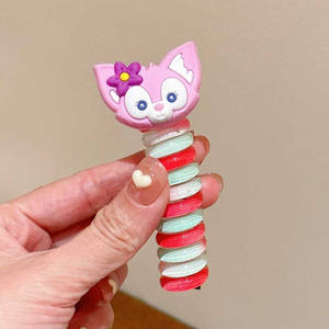 หมุดบ๊อบบี้กลิตเตอร์รูปหัวใจสุดคลาสสิกอุปกรณ์ตกแต่งผมทำจากโลหะผสมสำหรับเด็กเครื่องประดับแฟชั่นขายส่ง - Product Image 1