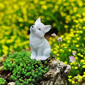 <span class=keywords><strong>Jardinière</strong></span> unique en forme de renard à neuf queues avec cactus queue de singe |   Mini jardin féerique de bureau, décoration zen pour bureau à domicile et <span class=keywords><strong>idée</strong></span> cadeau - Product Image 3