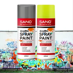 SANVO יצרן מפעל מחיר pintura en תרסיס 400ml תרסיס אקריליק צבע תרסיס