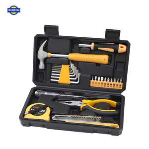 คีมคีบค้อนสแตนเลสหกเหลี่ยม25ชิ้น, ชุดเครื่องมือรวมที่ใช้แบตเตอรี่กล่องเครื่องมือซ่อมแซมบ้านทุกวัน - Product Image 3