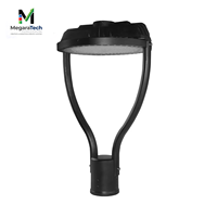 Lampe de jardin LED UFO en aluminium rayluxtech MZR-UFO-1, éclairage extérieur étanche IP65 pour villa, parc, cour