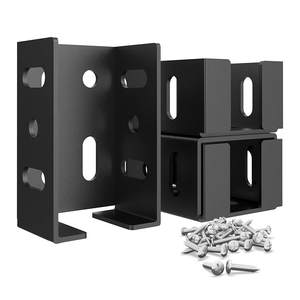 <span class=keywords><strong>Support</strong></span> de garde-corps en acier inoxydable, <span class=keywords><strong>support</strong></span> de clôture métallique <span class=keywords><strong>pour</strong></span> relier le <span class=keywords><strong>bois</strong></span> 2x4 au garde-corps, <span class=keywords><strong>poteau</strong></span> en <span class=keywords><strong>bois</strong></span> - Product Image 1