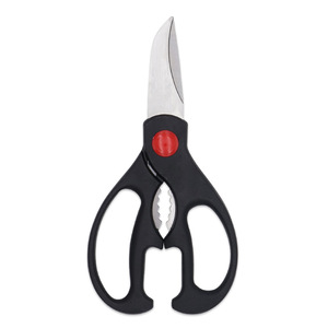 <b>Kitchen</b> <b>Scissors</b> Stainless Steel Straight Tip Black Multi Purpose For Home Use - Product Image 4