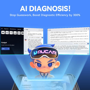 MUCAR 892BT Scanner de diagnostic <span class=keywords><strong>automobile</strong></span> intelligent IA avec fonction de réinitialisation bidirectionnelle complète professionnelle pour 35 systèmes - Product Image 3