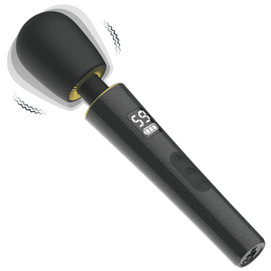 Hot Selling Waterproof Av Wand Massager Female Masturbation Sex Toy Nipple Clitoris Stimulator 9-Speed Battery-Powered <b>Vibrator</b> - Product Image 1