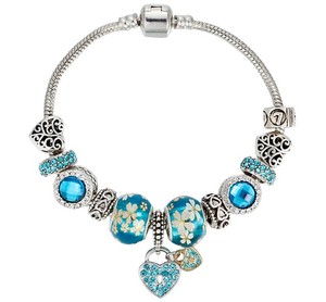 Bracelet de perles européen pour femmes, bijoux à breloques de <span class=keywords><strong>plage</strong></span>, mode - Product Image 1