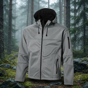 เสื้อฮู้ดดี้บุโพลีเอสเตอร์แบบซิป ดีไซน์ล่าสุด ปรับแต่งได้ - Product Image 3