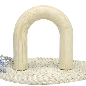 Tùy Chỉnh Khắc Bằng Gỗ Vòm Kệ Sách Trang Trí Đối Tượng Bàn Cà Phê Gỗ Vòm Trang Trí Nội Thất Phong Cách Bohemian Vòm Cho Phòng Khách Trang Trí Nội Thất - Product Image 1