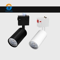 Nouveau Design Mr16 projecteur Led Gu10 Spot cadre de lampe plusieurs styles Downlight en aluminium pour système d'éclairage à Rails magnétiques