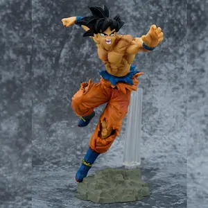 Аниме DZB Sun Goku TRG битва черные волосы Гоку битва поврежденная версия приз фигурка аниме модель экшн-фигурка