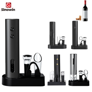 2025 phổ biến xu hướng chuyên nghiệp tự động điện corkscrew Wine Bottle Opener Phụ Kiện Set - Product Image 1