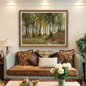 Tranh Sơn Dầu Nghệ Thuật Trang Trí Tường Nhà Phong Cảnh Cổ Điển Sơn Tay Tinh Khiết Cho Phòng Khách - Product Image 4