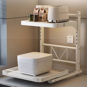 Organizador Multifuncional de Cocina, Soporte Metálico de Múltiples Niveles para Horno, Microondas y Utensilios de Cocina - Product Image 2