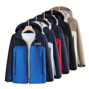 2025 Style Hooded Oversized Jacket Unisex <b>Warm</b> Spring <b>Waterproof</b> Mountaineering Outdoor Sports Windbreaker Heavy Duty Coat - Product Image 4