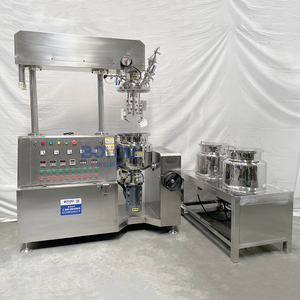 Tanque de mezcla emulsionante al vacío de elevación hidráulica de 5L, 10L, 20L, 30L, 50L, para crema, loción, maquillaje, base líquida, emulsión - Product Image 2