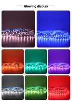 Tira de Luces LED RGB Flexible de 5V con Alimentación USB y Control Remoto, Retroiluminación para TV, Decoración Ambiental para Sala de Juegos, Monitor de PC