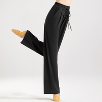 Vêtements d'entraînement de danse moderne, pantalon large élégant pour femmes, vêtements de danse classique chinoise, forme du corps, pantalon pour adultes